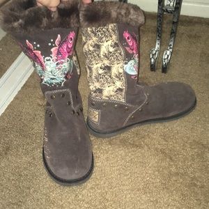 Ed hardy boots
